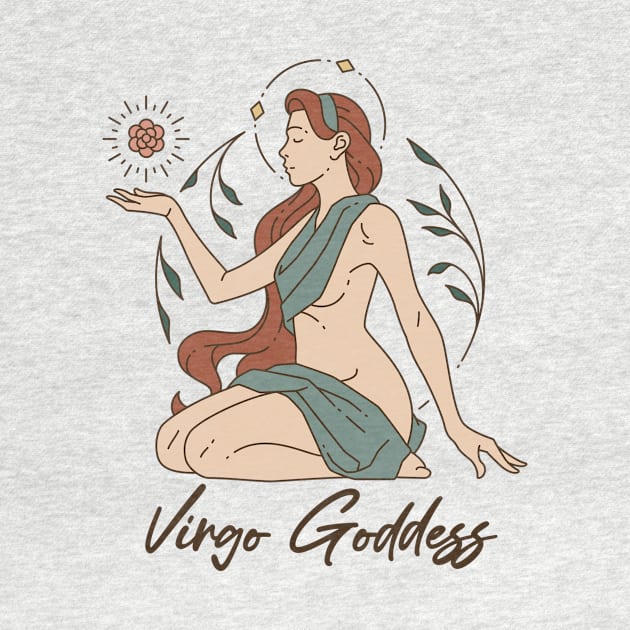 Virgo Goddess by Garden Avenue Designs